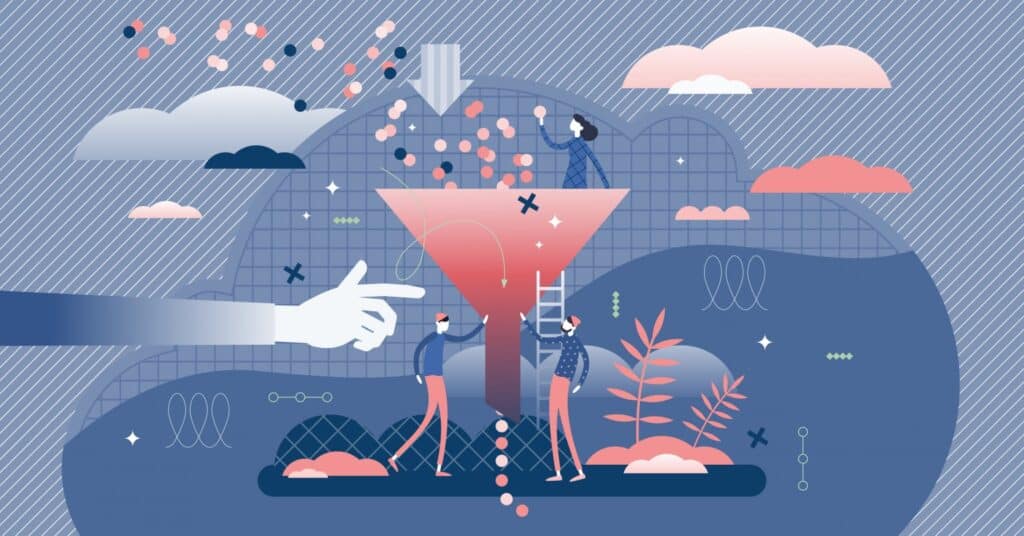 Understanding the leaky sales funnel